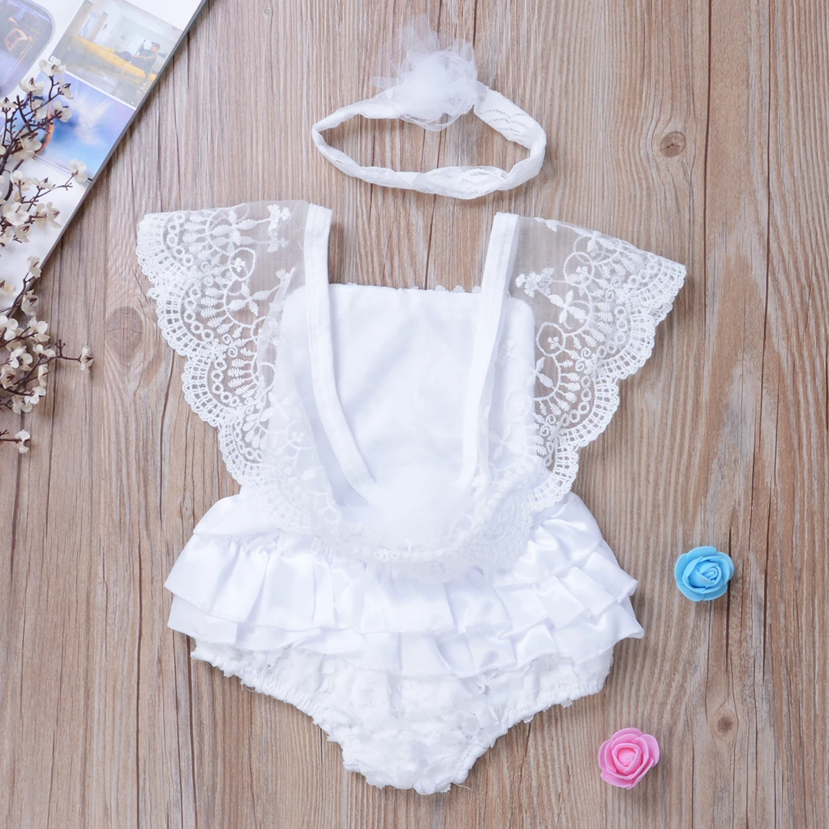 

Toddler Baby Girls Summer Clothing Flamingo Romper Infant Newborn Baby Girl Tassel Ruffled Sleeveless Jumpsuits Cartoon Outfits