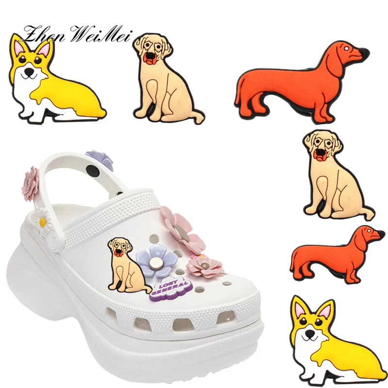 

Shoe Charms Accessories Decorations Animals Shoe Charms Accessories Cute Hound Pug Shoe Decoration Jibz Kids Party X-mas Gifts