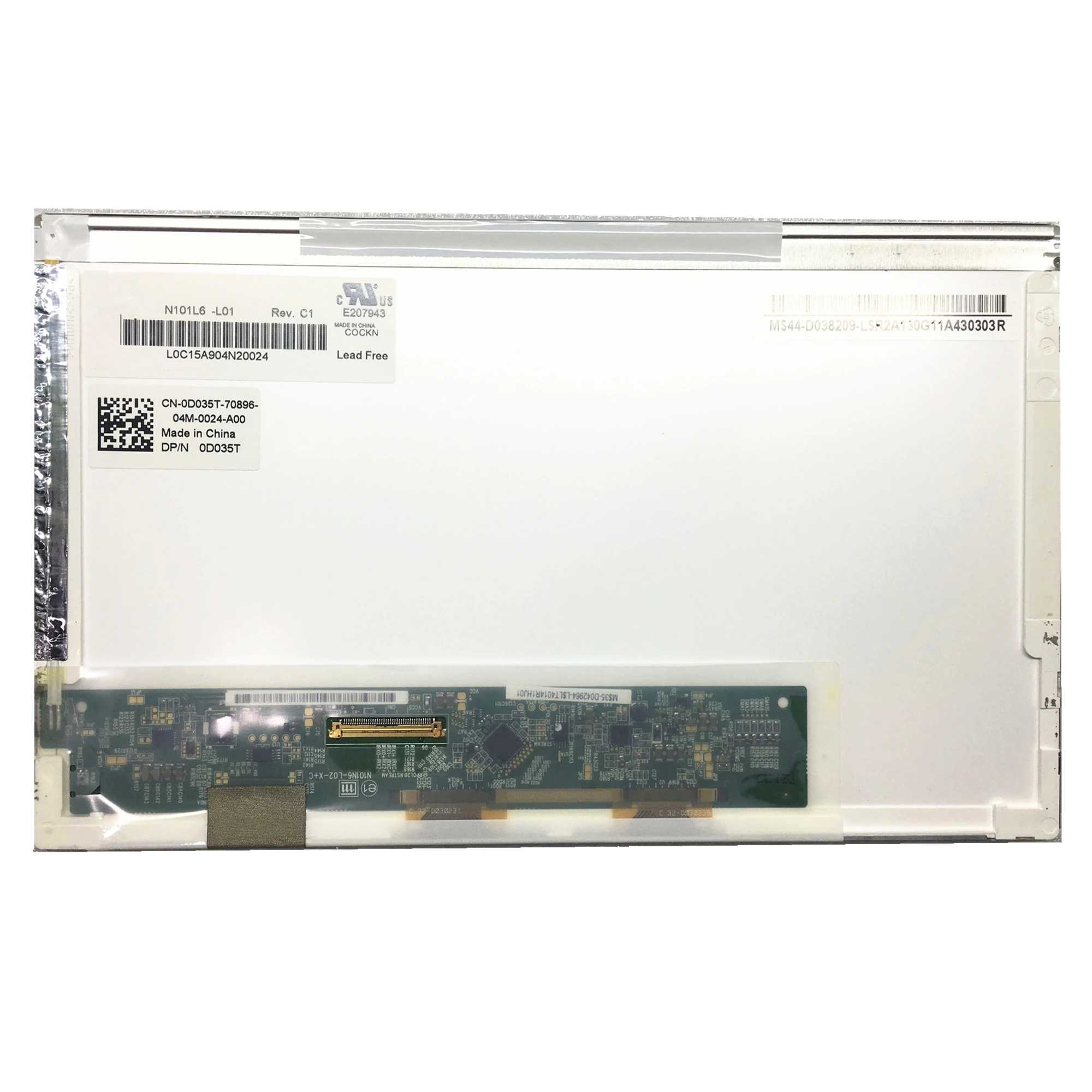 Светодиодный экран для ноутбука L0A LTN101NT02 1024*600 LVDS 40 PIN бесплатная доставка| |