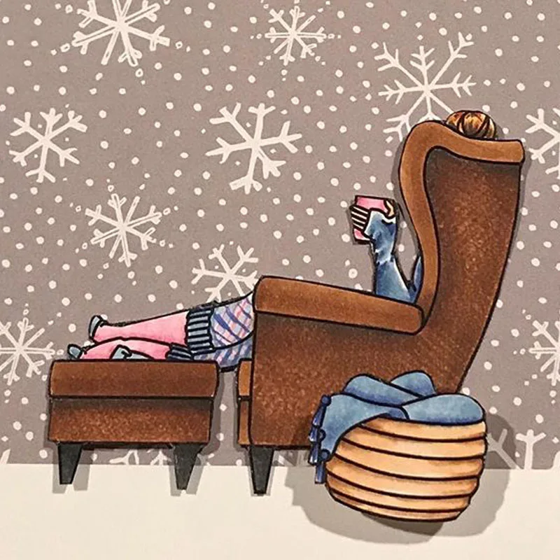 Расслабляющие прозрачные штампы для скрапбукинга и бумажных открыток 2020 Новый