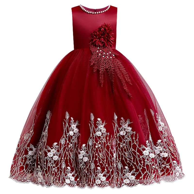 

Цветочная Одежда для девочек и подростков, одежда для девочек, рождественские платья для девочек, вечернее официальное платье для дня рожде...