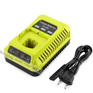 new p117 battery charger for ryobi 12v 14 4v 18v ni cd ni mh li ion battery for ryobi p102 p103 p104 p105 p107 p108 battery free global shipping