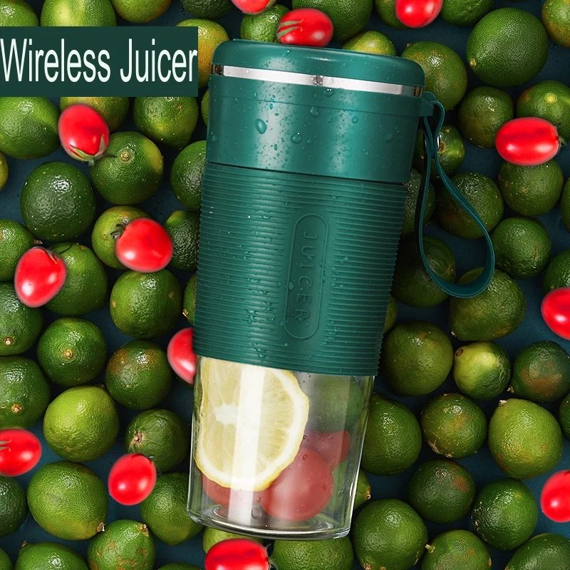 

Portable Blender USB Charge Fruits Crush Smoothie Blending Cup Juice Maker Juicer