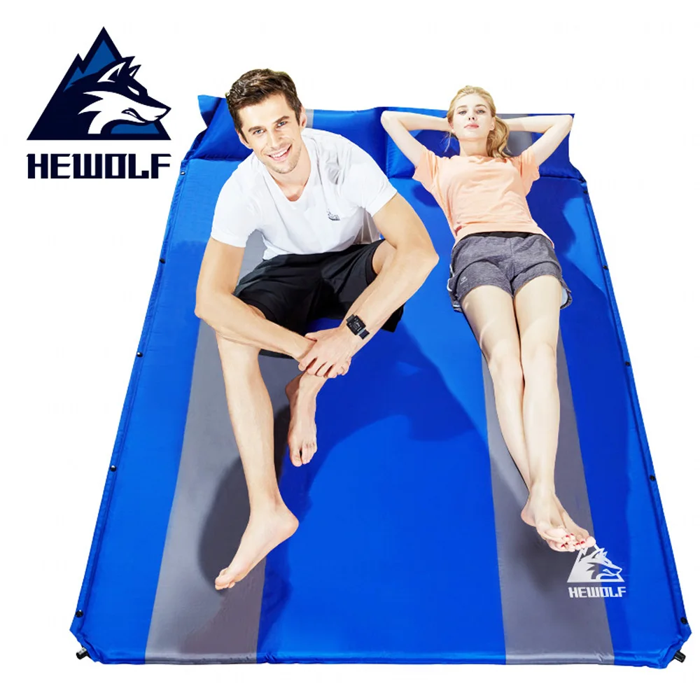 

Надувной туристический коврик, для двух человек, водонепроницаемый