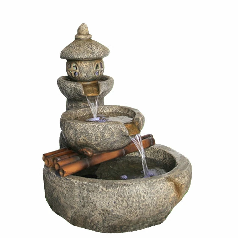 Креативный фонтан для воды ландшафтное украшение простой европейский стиль