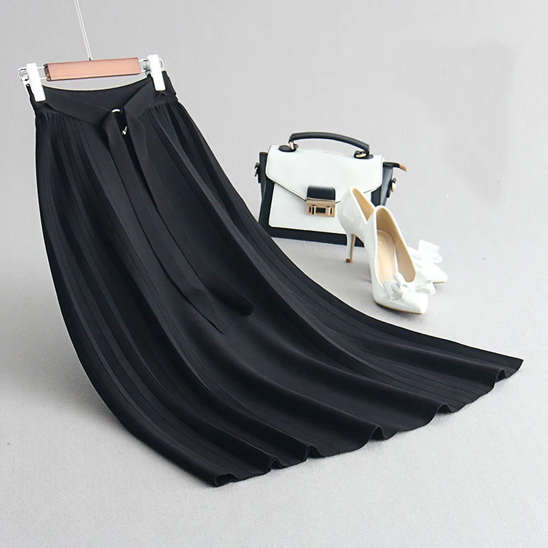 

Winter Women Thick Skirt Faldas Jupe Femme Women Skirt Saia Autumn Women Skirts High Waist Knitting A-Line Long Skirt