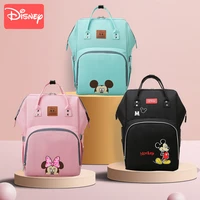 disney mickey nappy baby diaper bag large capacity mommy bag backpack waterproof baby stroller bag outdoor travel baby nappy bag