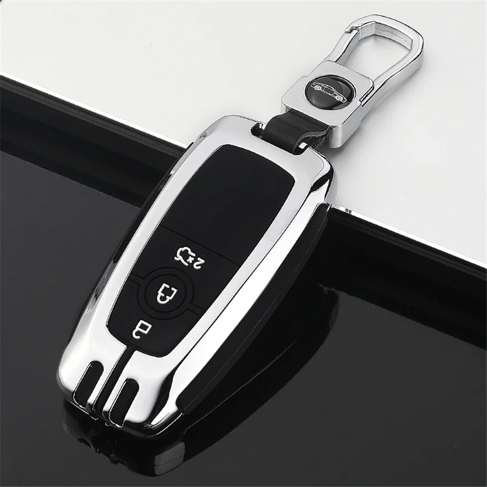 Copertura della cassa chiave dell'automobile per Ford Fusion Mustang Explorer F150 F250 F350 2017 2018 EcoSport Edge S-MAX Ranger Lincoln Mondeo fiesta - Hc0f6b39cc7014c8e88ee40df5c8a58aeB