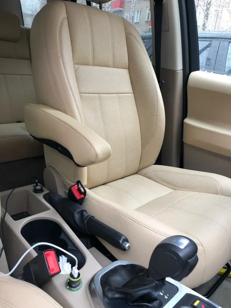 right (beige) Умное автомобильное сиденье подлокотник складной центральный подлокотник универсальный регулируемый подлокотник Модифицированная модификация авто запчасти HAG-A2 - Название цвета: right (beige)