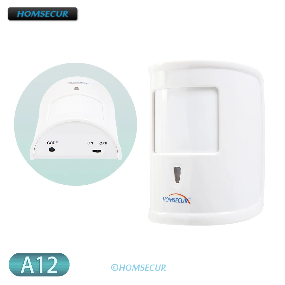 Беспроводная система сигнализации HOMSECUR A12 433 МГц|sensor sensor|sensor for alarmsensor infrared |