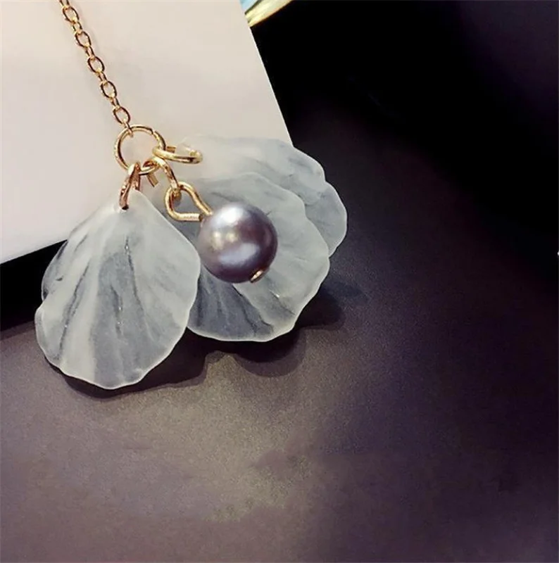 

New Style Temperament Ear Hooks Long Flower Tassels Asymmetrical Earrings for Women