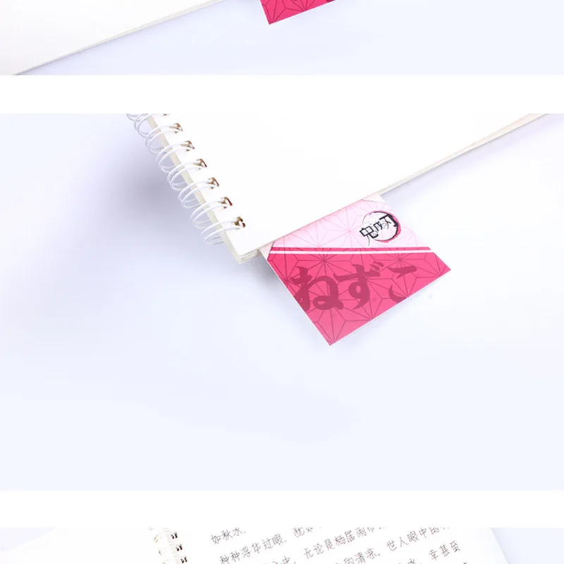 

15*5CM Anime Demon Slayer Cartoon Paper Book notebook bookmark Model Collection Cards Gifts