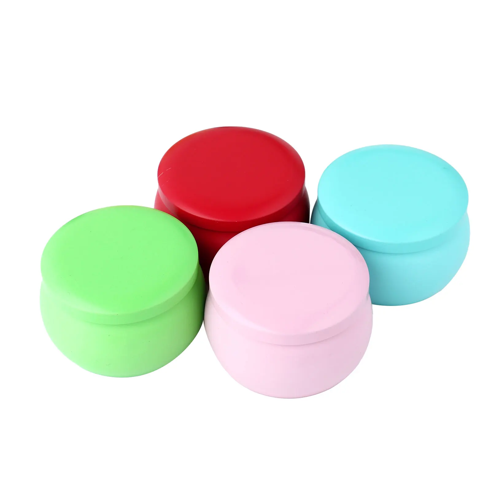 4 свеча банка с крышкой &quotсделай сам&quot конфетная Подарочная горшки вечерние