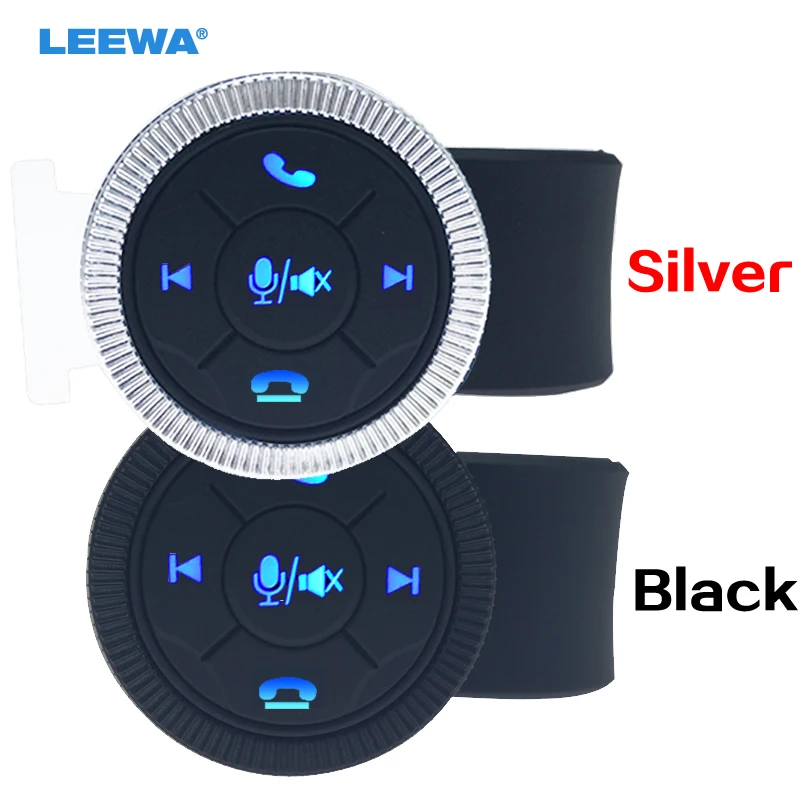 LEEWA Новая 7 клавишная Автомобильная Беспроводная кнопка управления на руль с