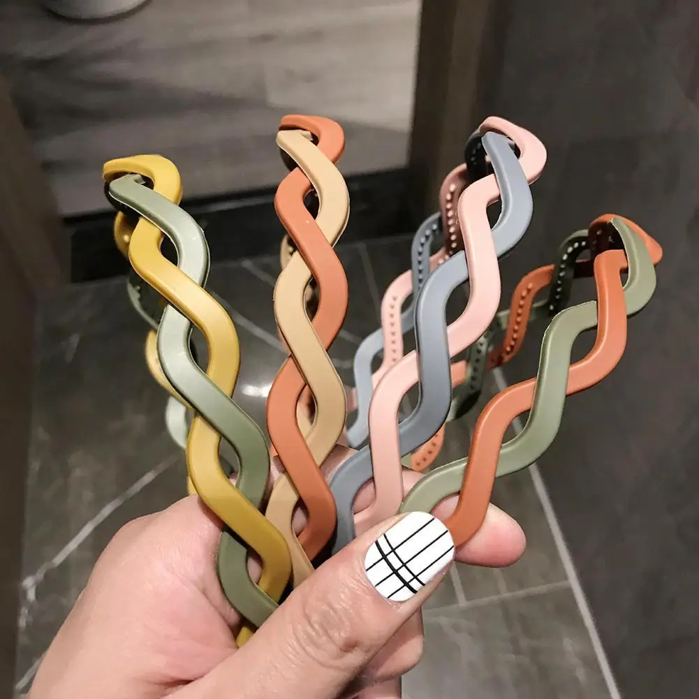 

Твист плетеные головные повязки Карамельный цвет смолы крест витой и сердечком и повязка на голову, повязка на голову для женщин и девушек н...