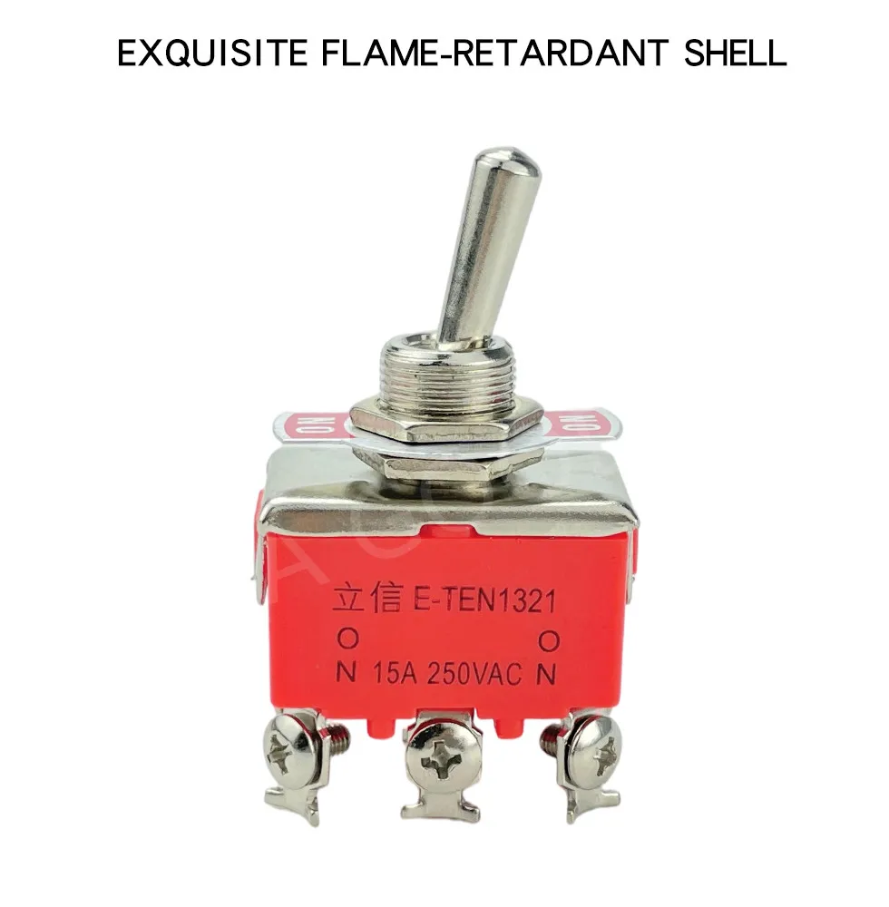 1pcs high quality E-TEN1322 1321 1021 1122 1121 1221 series orange rocker terminal toggle switch | Обустройство дома