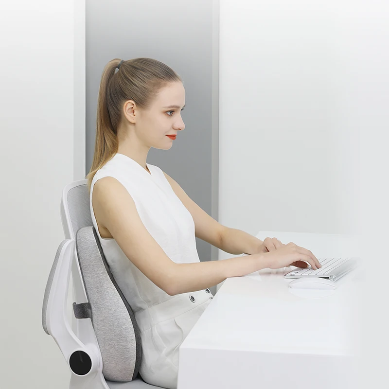 Patented seat cushion ergonomic and comfortable car lumbar support thickened memory foam office chair back pregnant | Дом и сад