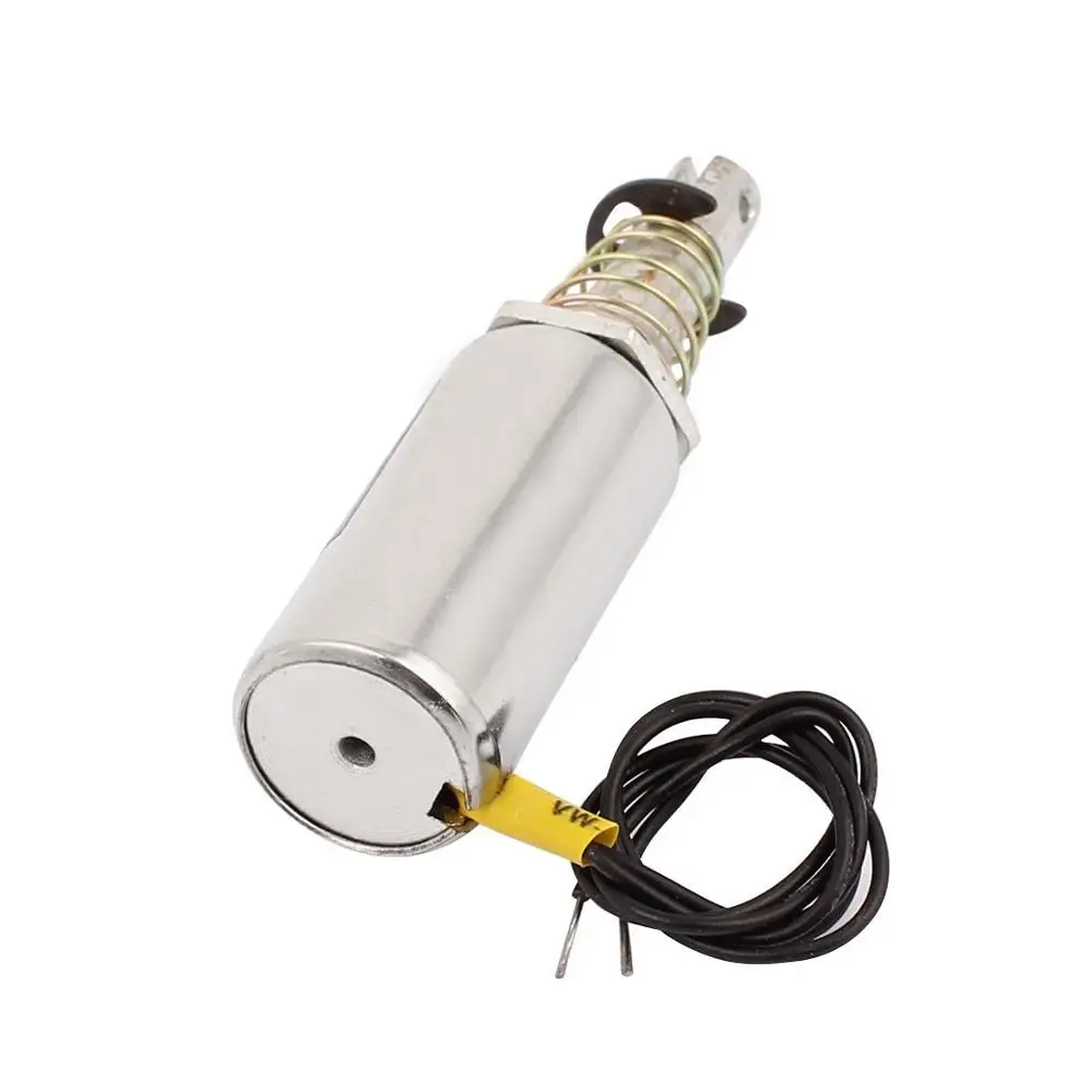 MQ8-Z12 DC 12V 24V тянуть тип линейного движения трубчатый Электромагнит 1 кг силы |