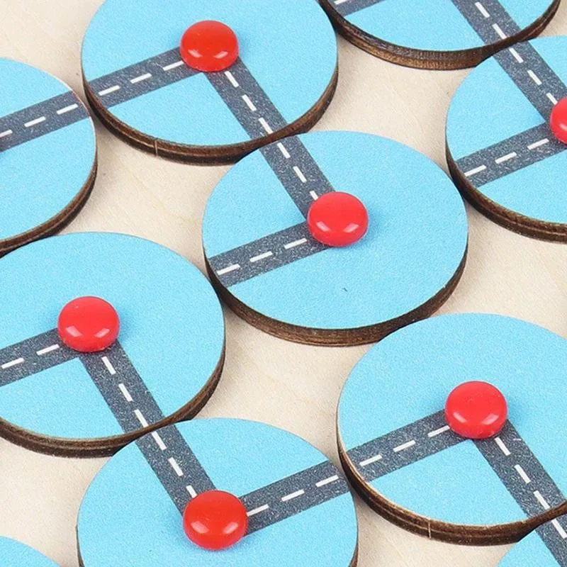 

Maze Board Montessori Game Explore Route Puzzle Toys For Kids Logical Thinking Training Educational Wooden Toys Gifts For Child