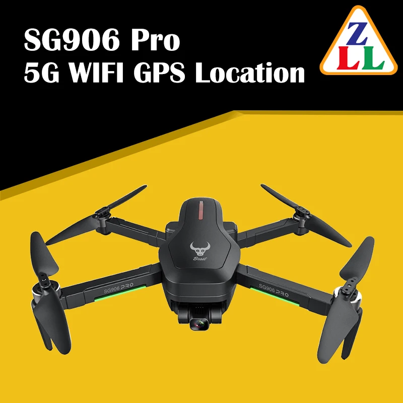 Горячая Распродажа SG906 Pro с GPS 4K 5G WIFI 2-осевой карданный HD-камера 50X зум Складной