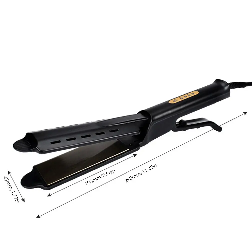 

Professional Four-Speed Thermostat Straight Hair Splint Bangs Hairdressing Tools Straight Clip Hair Straightener
