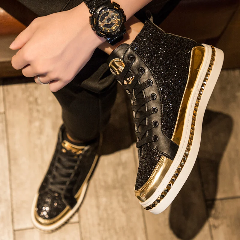 Winter Ankle boots Men Shoes luxury brand Fashion Leather Boots For Men Casual Waterproof Flat Male Shoes chunky Sneakers