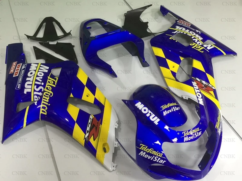 Пластиковые обтекатели для GSXR 600 750 1000 GSX R600 R750 R1000 2000 обтекатель из АБС пластика 2003