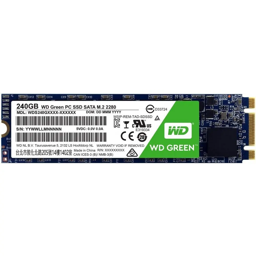 Накопитель SSD Western Digital WDS240G2G0B 240Gb | Компьютеры и офис