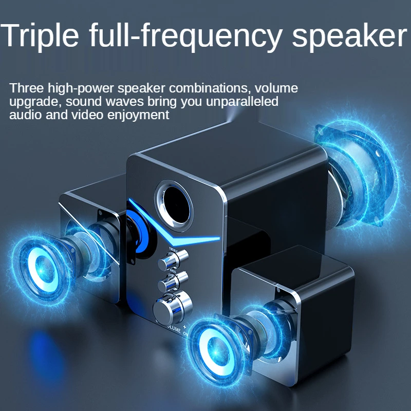 

Computer speakers wired bluetooth desktop notebook desktop combo