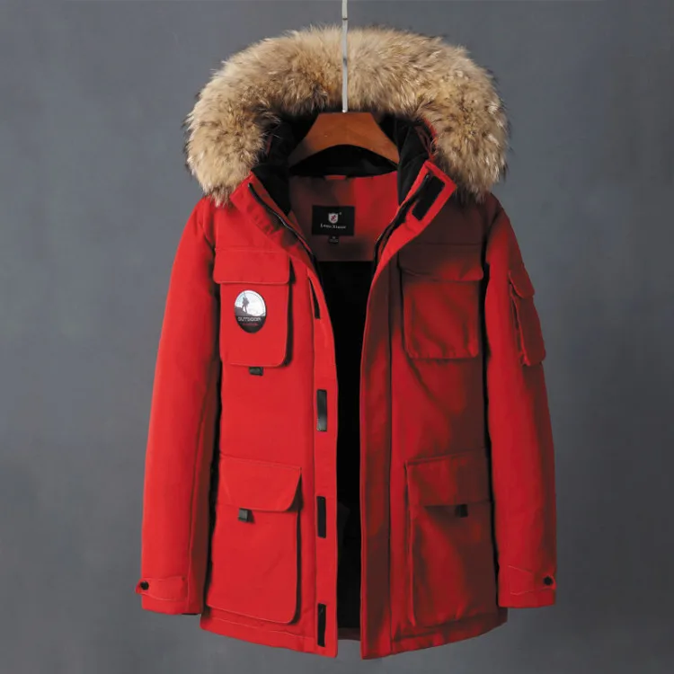 Camouflage Winter Duck Down Parkas Men Casual Outwear Down Jackets Male Thick Down Coat Fashion Snow Puffer Jacket JK-9588