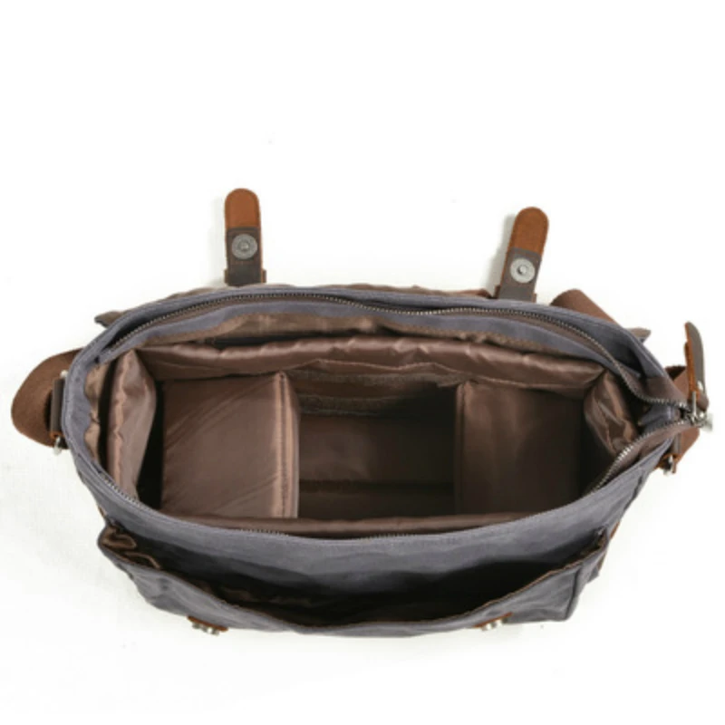Холщовые сумки через плечо для камеры SLR Sling Bag мужчин водонепроницаемая