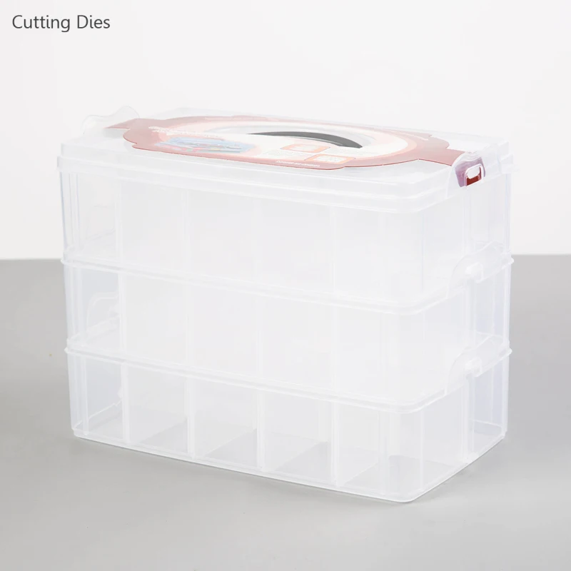 2019 большой прозрачный органайзер для хранения декоративной ленты наклейки