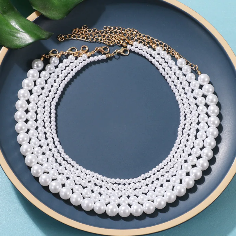 Женское ожерелье с короткой цепочкой 8 мм | Украшения и аксессуары