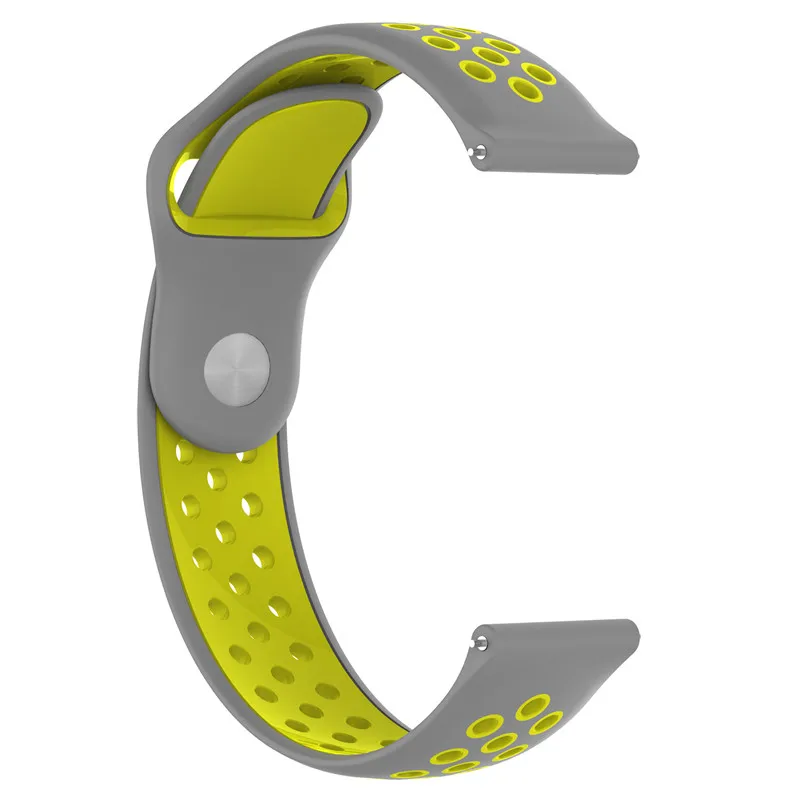 Ремешок PCTC для samsung gear S3 sport Frontier Classic galaxy Watch active 42 мм 46 ремешок huami amazfit bip 22 20 huawei GT