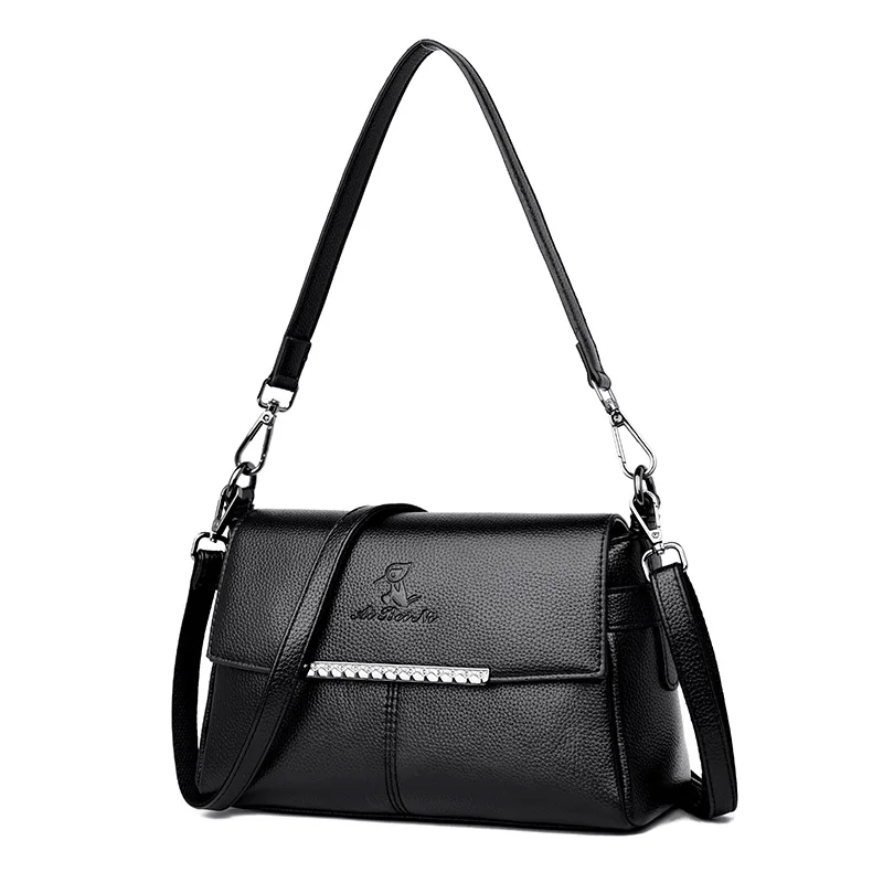 

Women Handbags Leather Ladies Shoulder Bags Crossbody Bags For Women Female Handbag Small Square Bag Women's Messenger Bag Bolsa