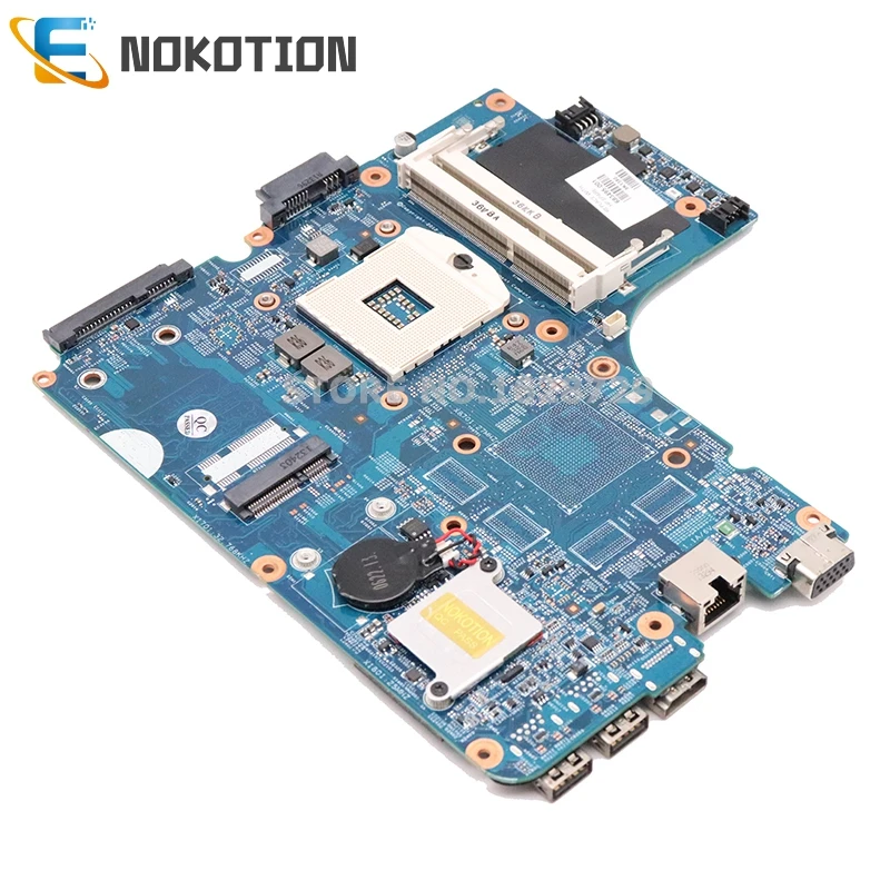 Материнская плата NOKOTION для ноутбука HP Probook 4440s 4540s 683495 501 001 601 HM76 UMA HD DDR3 полный