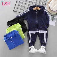 lzh new autumn winter baby boys clothes long sleeve hoodiepants 2pcs outfit sets for baby newborn clothes suits infant clothing