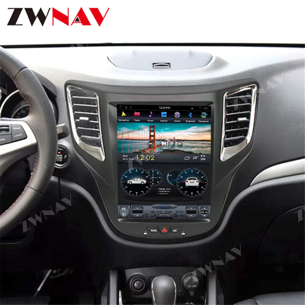 저렴한 Changan CS35 안드로이드 자동차 멀티미디어 플레이어에 대한 128G 테슬라 화면 무선 Carplay 자동 오디오 스테레오 라디오 레코더 GPS 헤드 유닛