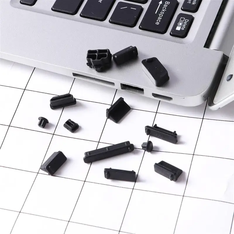 13 шт силиконовый пылезащитный Разъем USB порт влагостойкий разъем зарядное