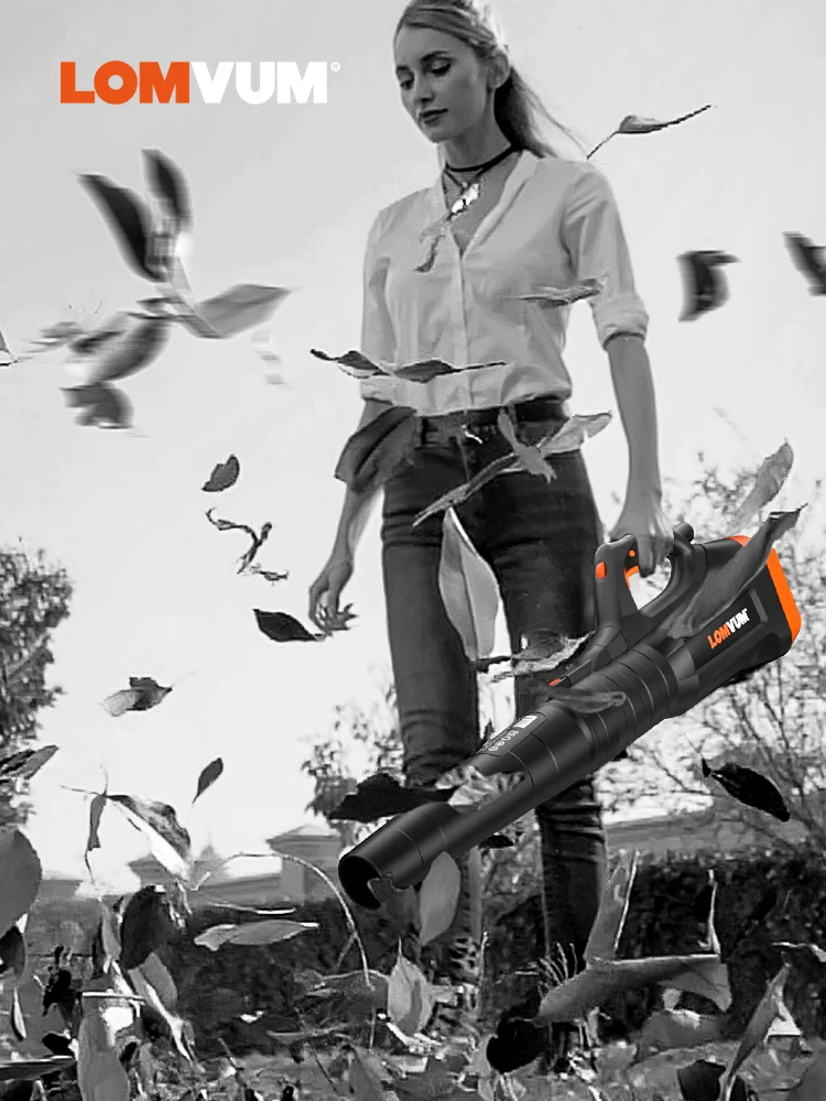 

LOMVUM Electric Air Blower Snow Dust Cleaner Leaf Collector House Cleaning Blowing Computer Dust Collector Power Tools