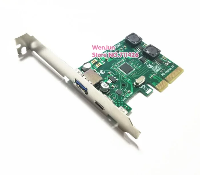 Супер Скоростной адаптер Type A + C USB3.1 Gen2 PCI E express 4x для Mac Pro 3 1 5 1/OSX|Компьютерные