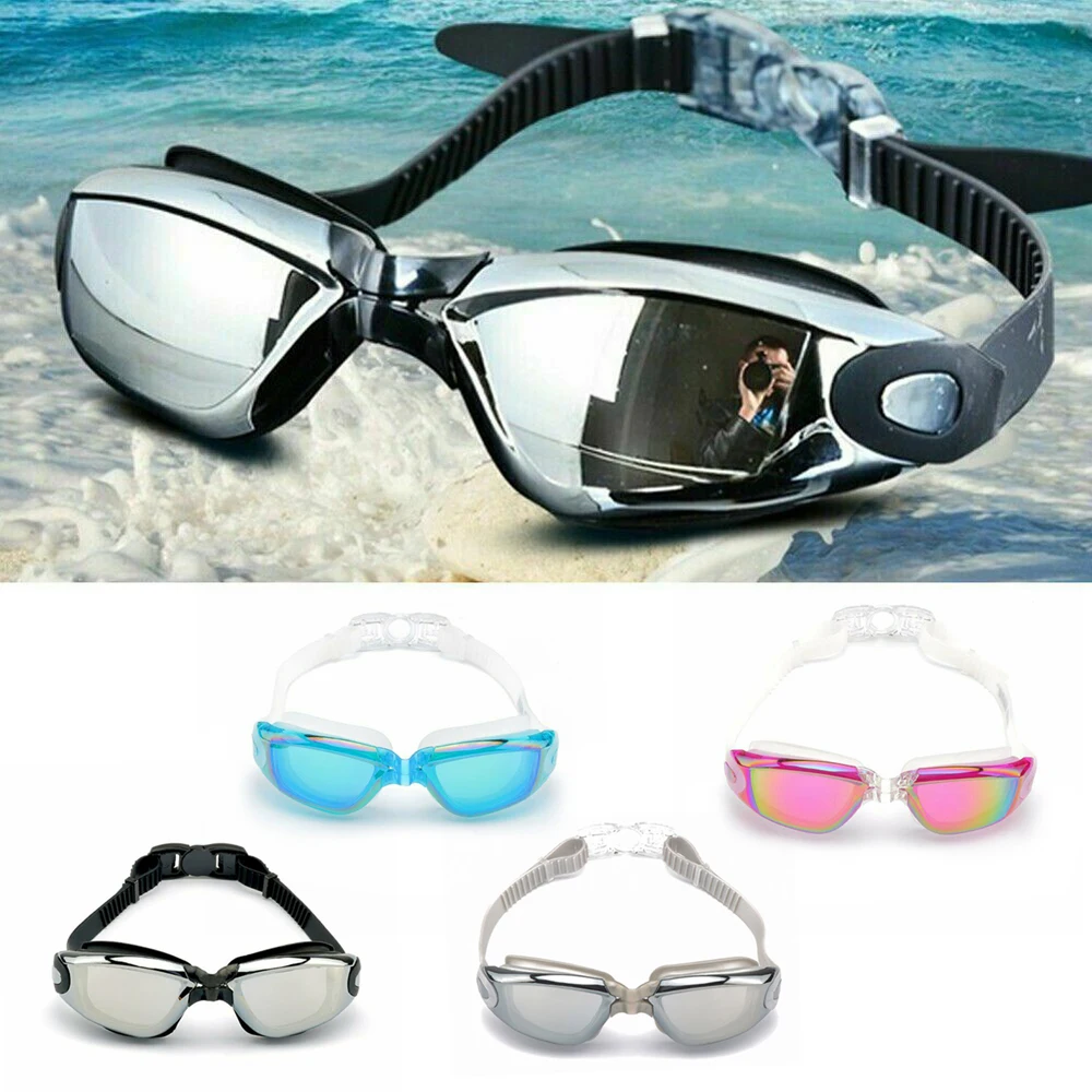 

Adjustable anti fog swimming goggles for Men Women adult diving glasses Googles