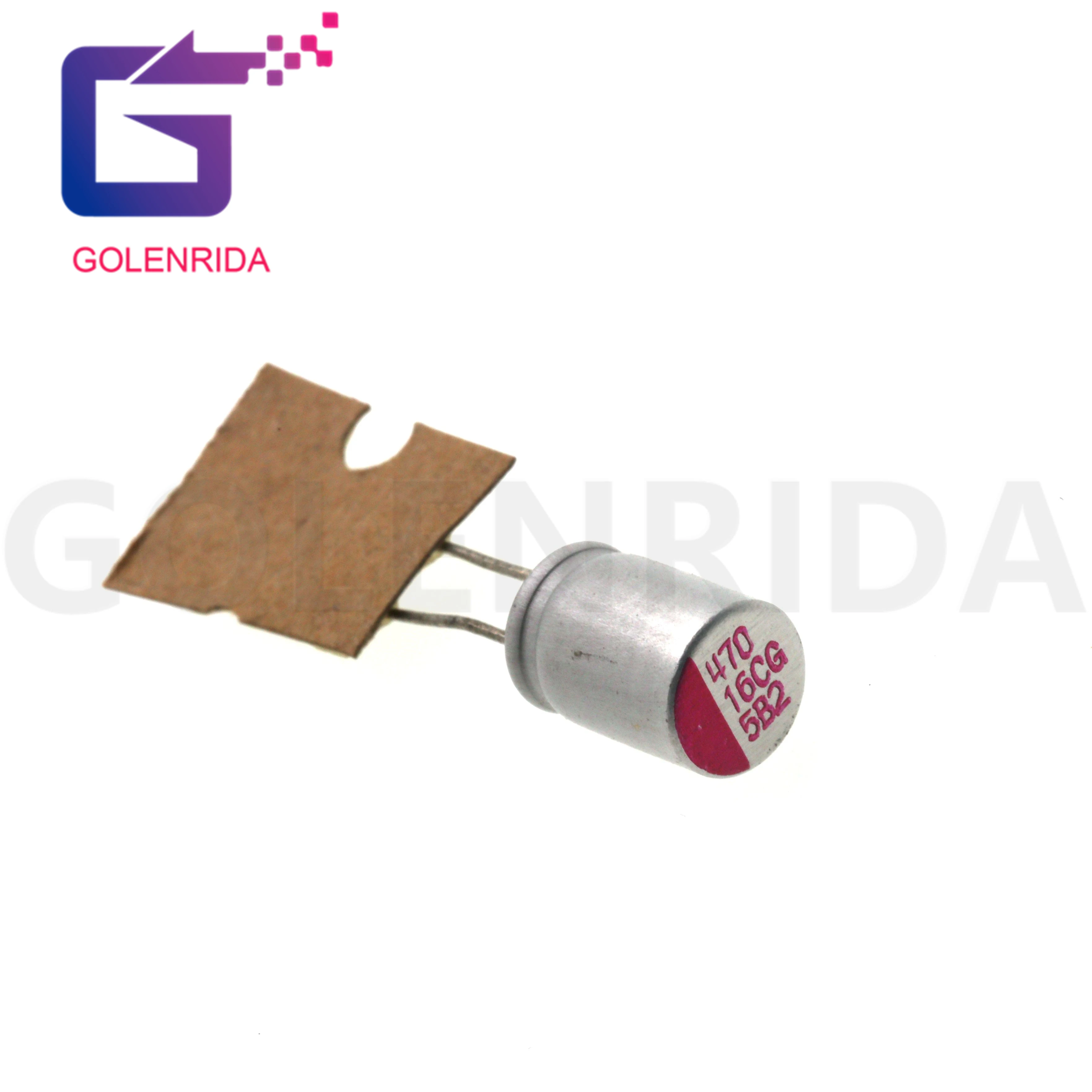 

10pcs 16V470UF 8*12 470UF 16V Solid Aluminum Electrolytic Capacitor for Computer Mainboard Video Card/Graphics Card