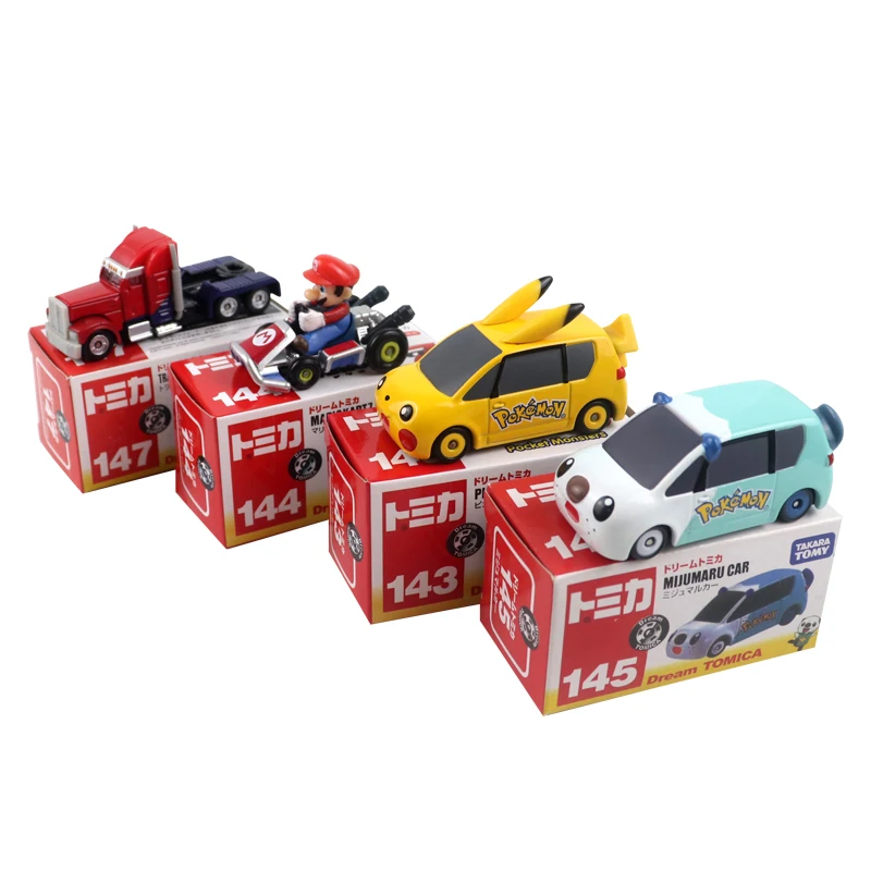 

TOMY Pokemon Cute Simulation Boxed Alloy Car Pikachu The Best Gift for Children
