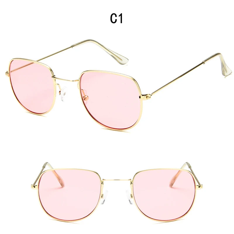 2020 модные яркие цветные солнцезащитные очки для женщин нестандартные