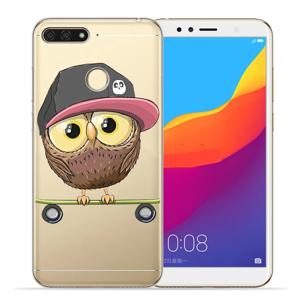 2419 Totoro Panda мультфильм для huawei Y5 Y6 II Prime Nova 2 3 4 3i Plus чехол для телефона Etui funda etui capinha милый - Цвет: 2419