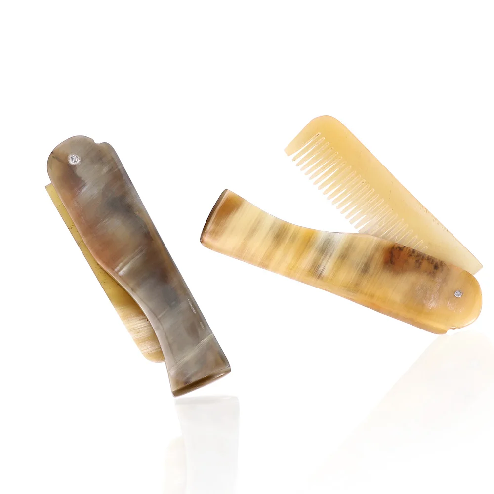 1 шт. Новый Складной Рог яка гребень для ухода за волосами инструмент девочек