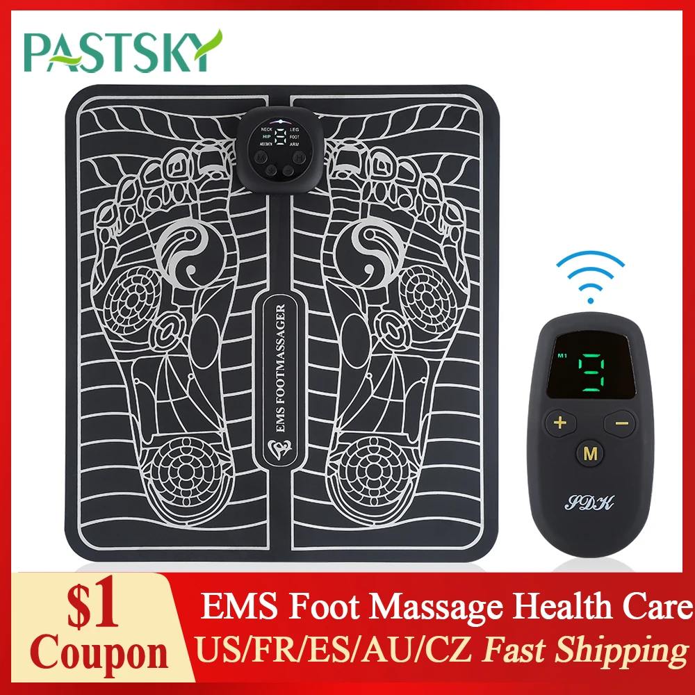 Массажный коврик для ног с функцией стимуляции мышц и улучшения циркуляции