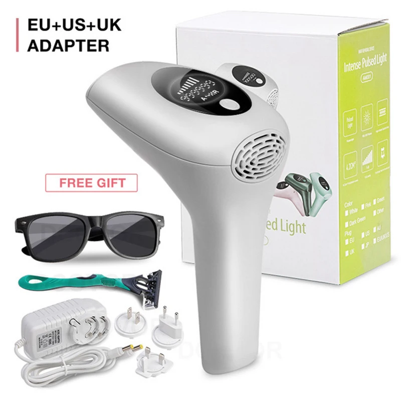 

IPL лазерный эпилятор для удаления волос для женщин портативный 999999 вспышка постоянный безболезненный Фотоэпилятор для всего тела лазер для...