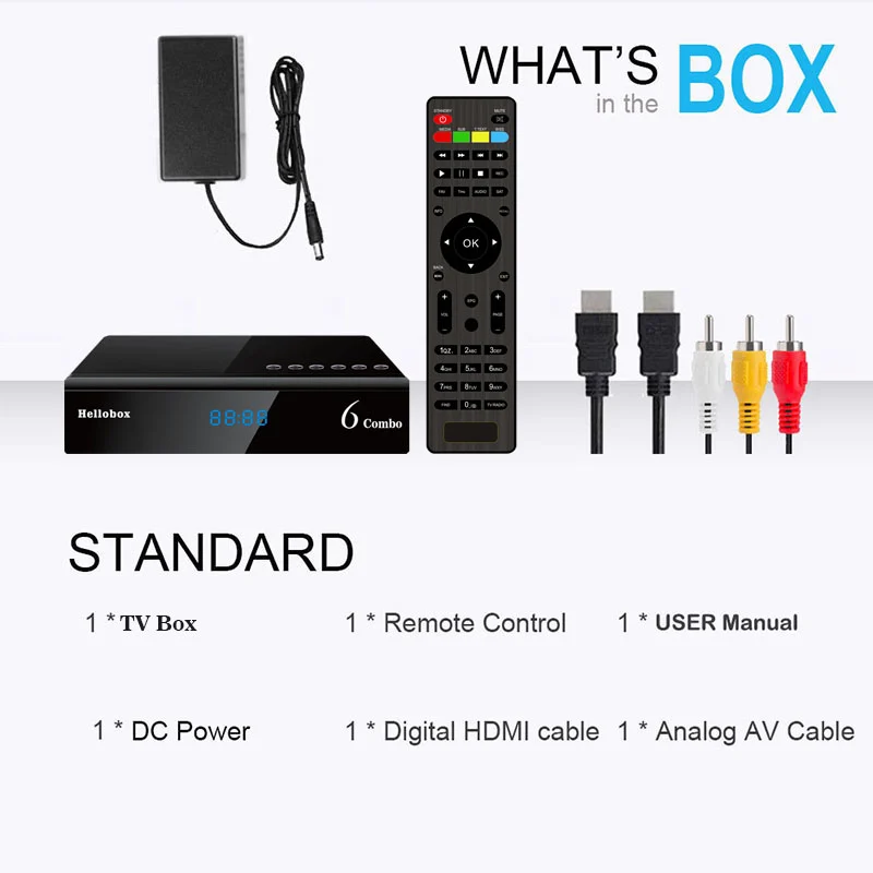 HD цифровой DVB T2 S2 Combo H.265 HEVC 10-битный декодер DVB-S2 DVB-T2 тюнер DVBT2 плеер спутниковый
